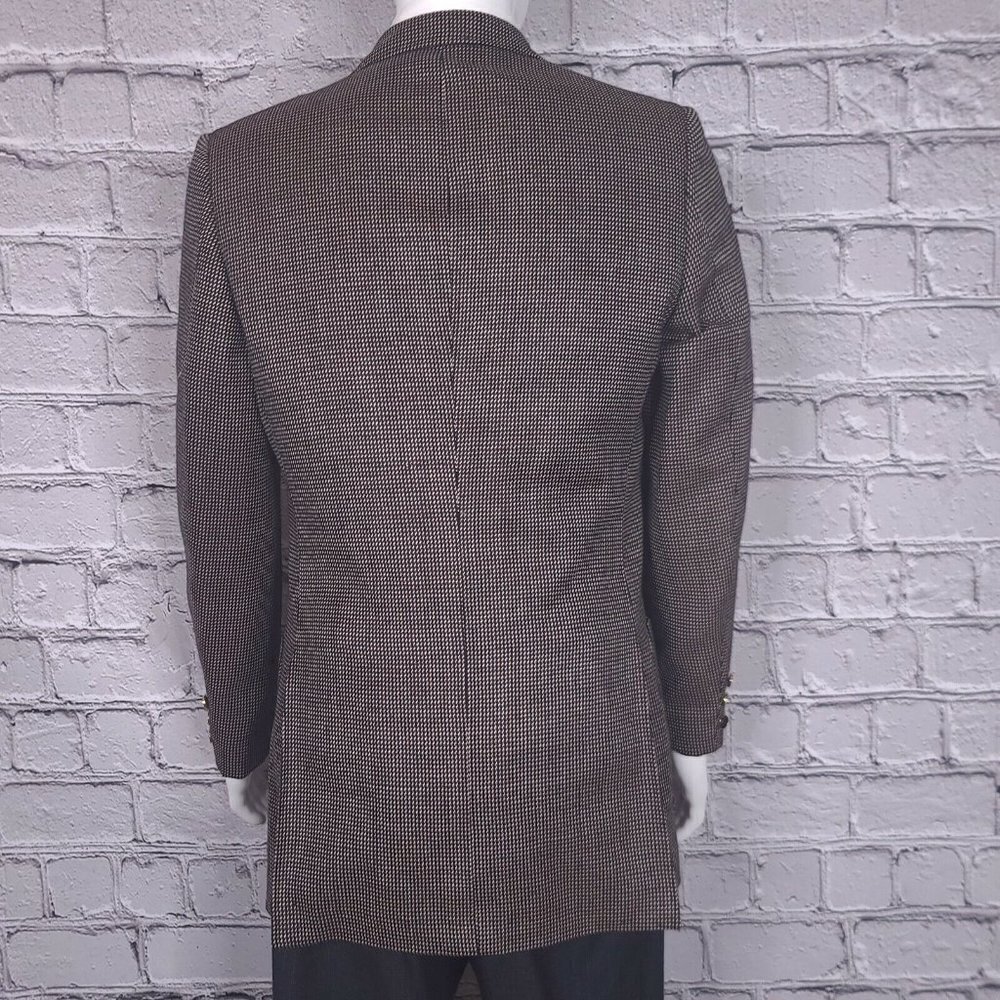 Angelo Donati Men's Single Breasted Wool Sport Coat 40 Long View 2